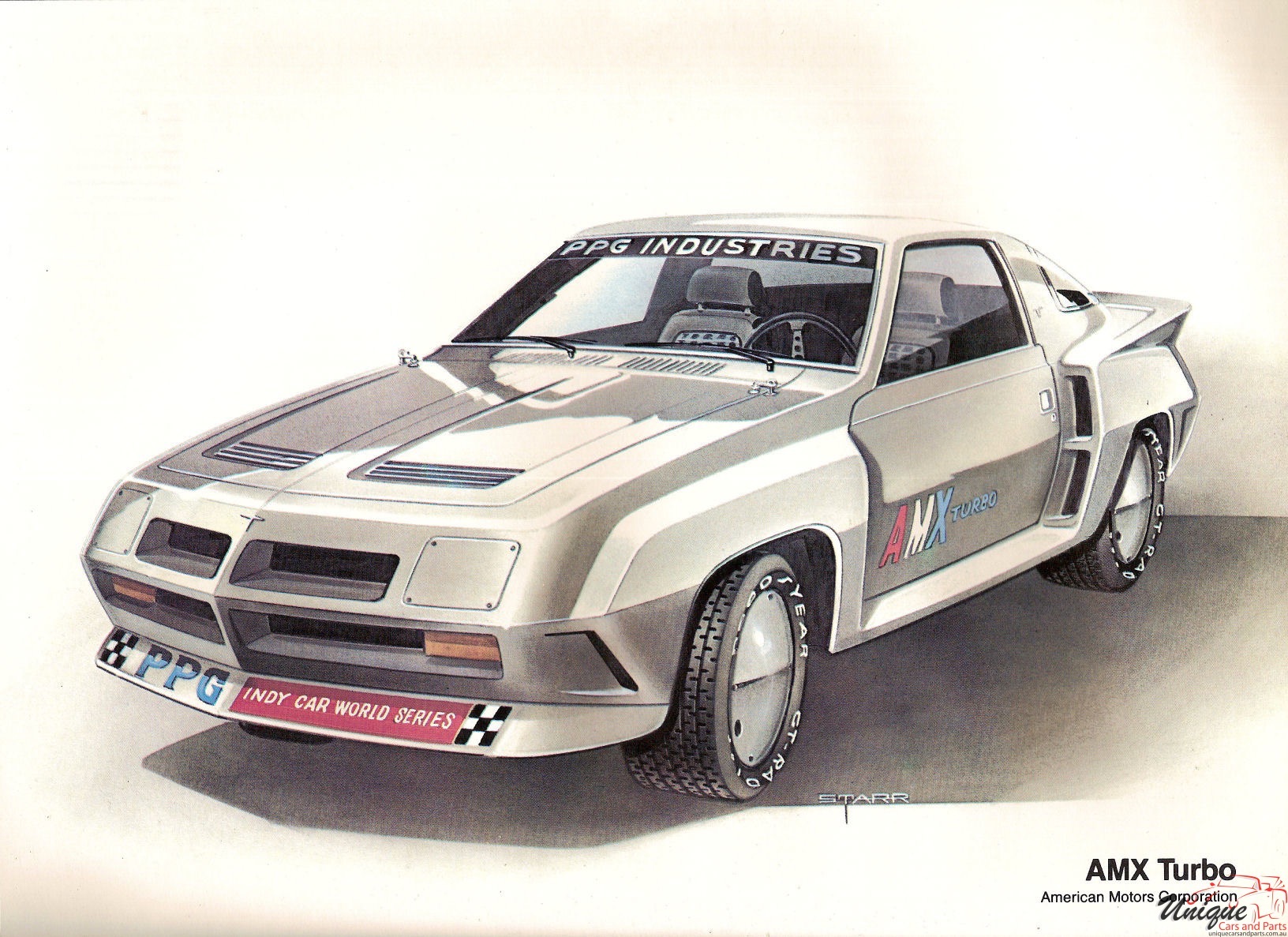 1981 AMC AMX Turbo Flyer Page 2